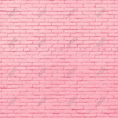 Pink Brick Wall Photography Backdrop GBSX-99850 - Gatsby Backdrop