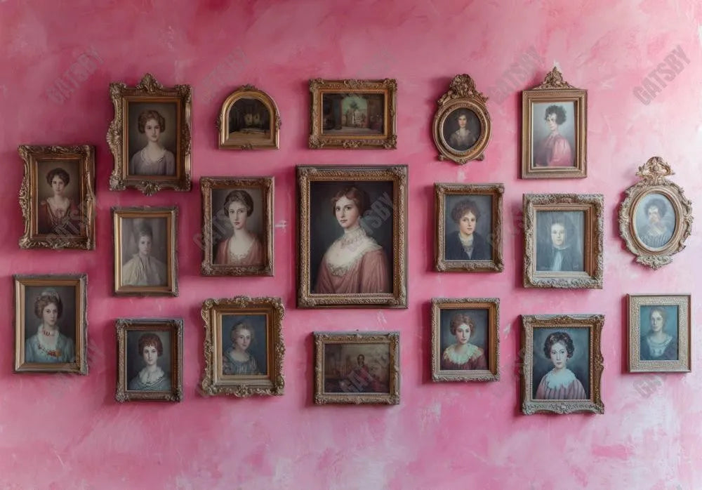 Pink Wall Photography Backdrop Ym8T-B0424 - Gatsby Backdrop