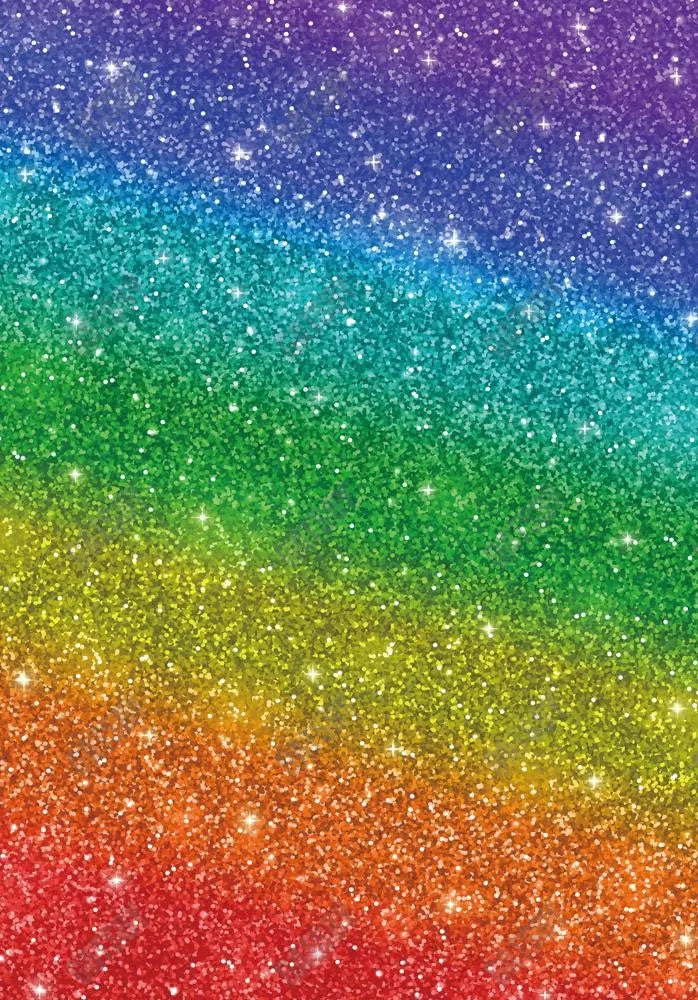 Rainbow Party Photography Backdrop GBSX-99876 - Gatsby Backdrop