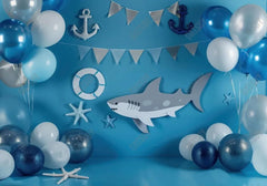 Sea Shark Backdrop - Gatsby Backdrop