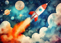 Space Photography Backdrop Ym8T-B0379 - Gatsby Backdrop