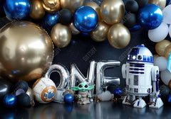 Space Wars Photography Backdrop Ym8T-B0472 - Gatsby Backdrop