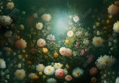 Spring Painting Flowers Backdrop - Gatsby Backdrop