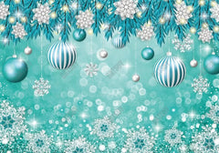 Teal Green Christmas Backdrop - Gatsby Backdrop