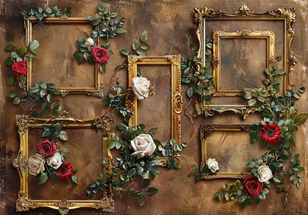 Vintage Classic Picture Frames Backdrop - Gatsby Backdrop