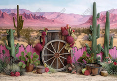 Western Cowgirl Backdrop - Gatsby Backdrop
