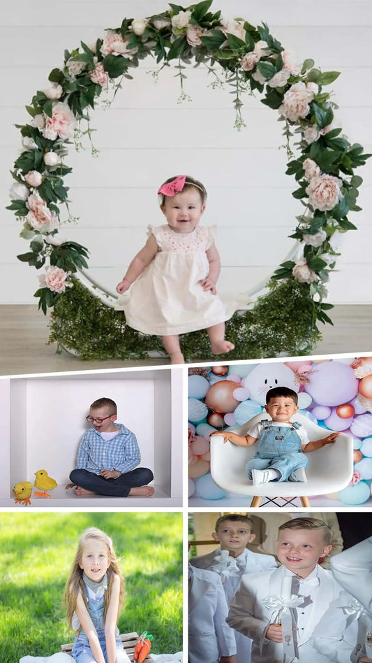 10 great easter and spring photography backdrops for children in 2024