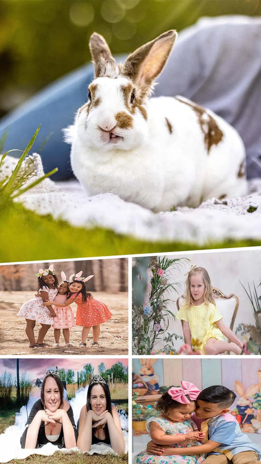 7 affordable funny easter and spring photography backdrops for girls in 2024