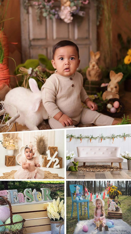 7 affordable wonderful easter and spring picture backdrops for kids in 2024