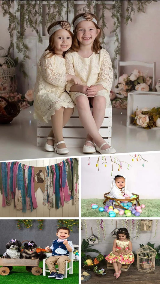 7 awesome easter and spring mini session photoshoot ideas for family in 2024