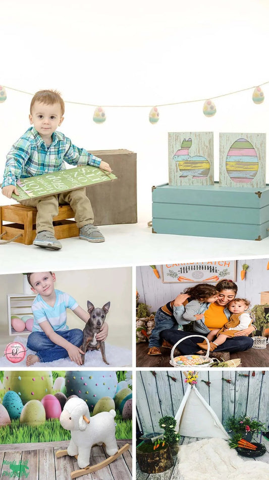 7 awesome easter and spring mini session photoshoot ideas for kids in 2024