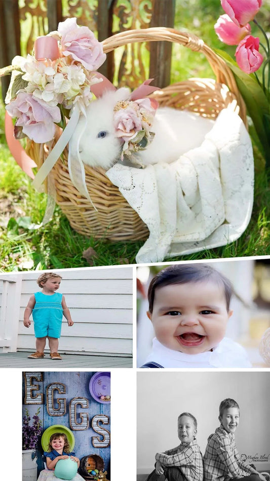 7 awesome easter and spring photo backgrouns for toddlers in 2024