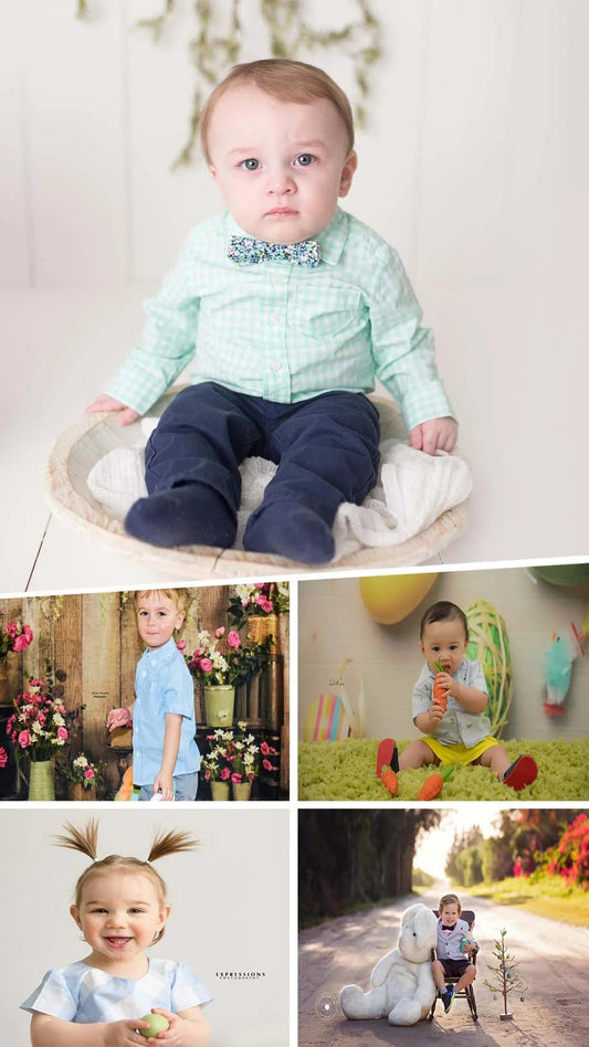 7 awesome easter mini session photoshoot ideas for toddlers in 2024