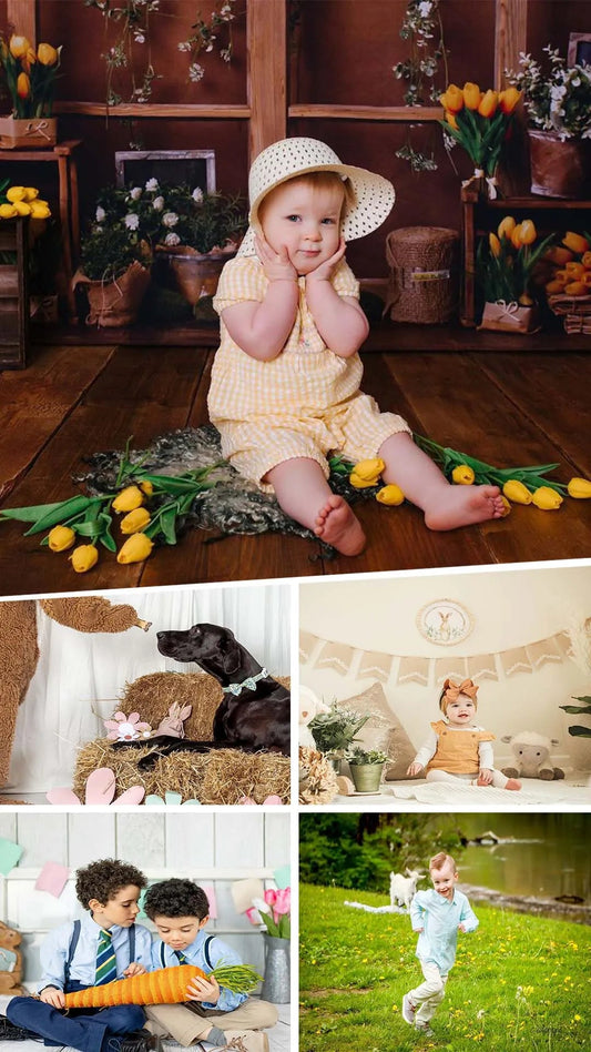 7 awesome easter photo backgrouns for girls in 2024