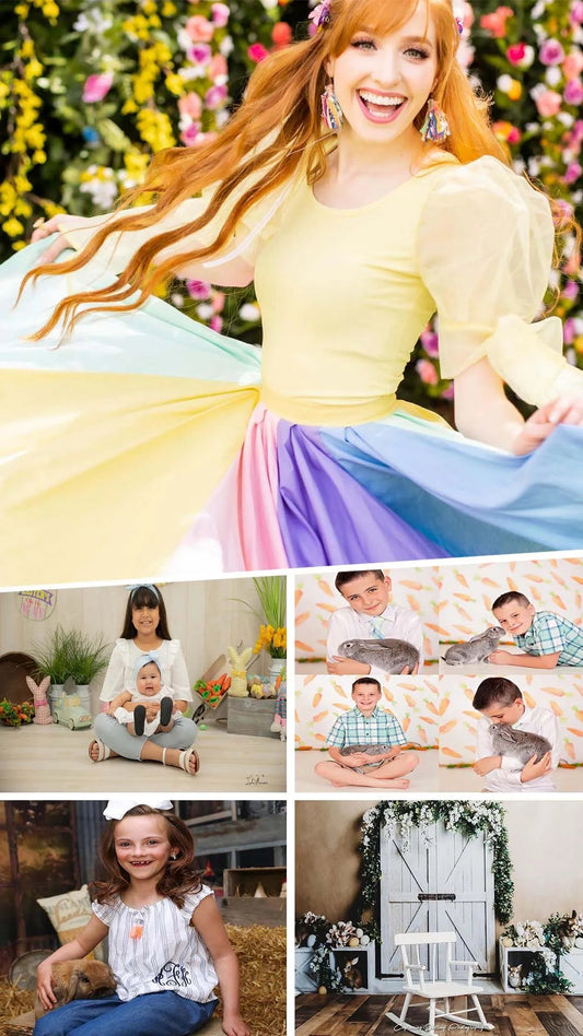 7 awesome easter photography backdrops for children in 2024