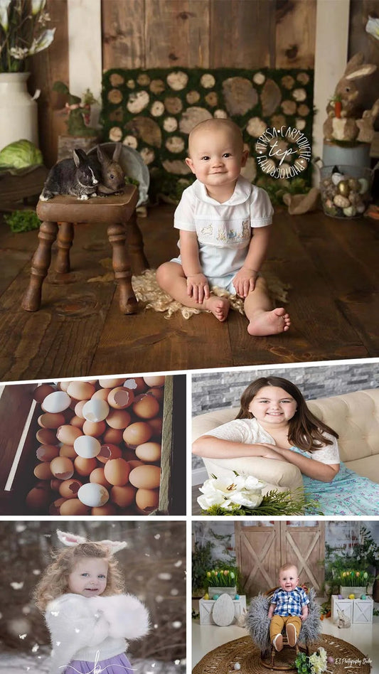 7 awesome easter photoshoot backdrops for children in 2024