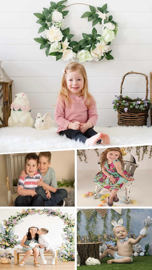 7 awesome easter photoshoot backdrops for kids in 2024