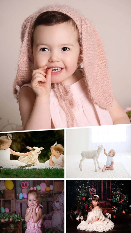 8 affordable perfect easter and spring mini session ideas for toddlers in 2024