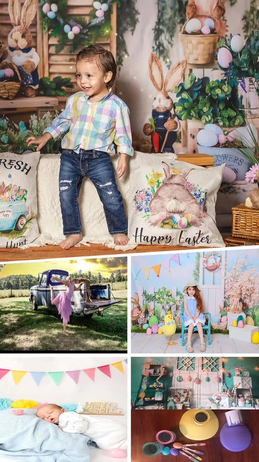 9 affordable must see easter and spring photo backdrops for toddlers in 2024