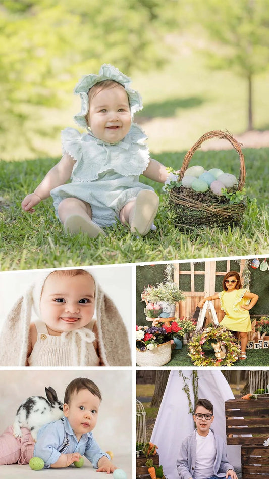 9 remarkable easter and spring photo backdrops for toddlers in 2024