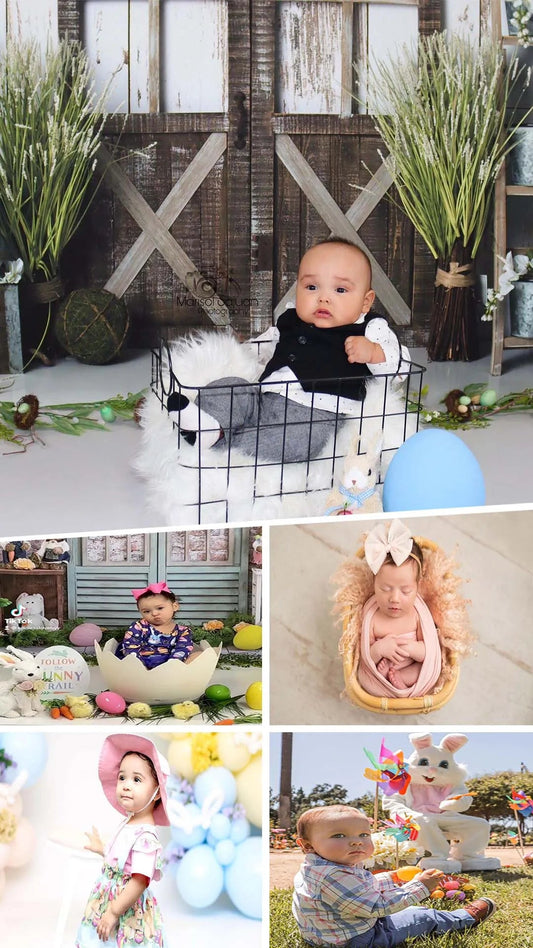 9 tending funny easter and spring mini session photoshoot ideas for boys in 2024