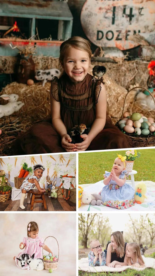 9 tending welcome easter and spring mini session ideas