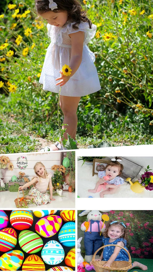 Adorable Easter Baby Girl Photoshoot Ideas