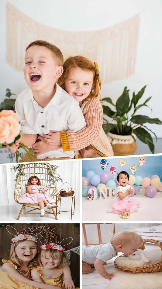 Easter Bunnies and Blooming Flowers： An Easter-Themed Photoshoot Guide