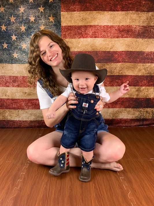 4th of July American Flag Backdrop - Gatsby Backdrop