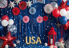 4Th Of July Patriotic Photography Backdrop Ym8T-B0461 - Gatsby Backdrop