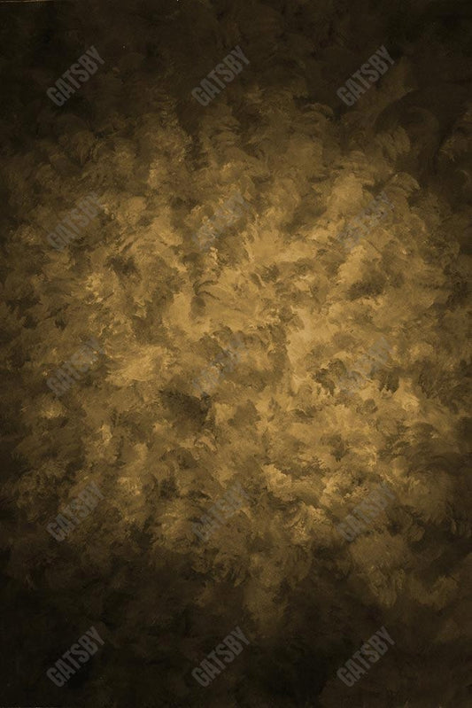 Abstract Yellow Old Master Backdrop Aec-00410