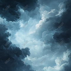 Gatsby Abstract Blue Sky Art Photography Backdrop Gbsx-01215