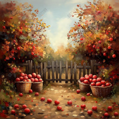 Gatsby Autumn Apple Orchard Photography Backdrop Gbsx-01207