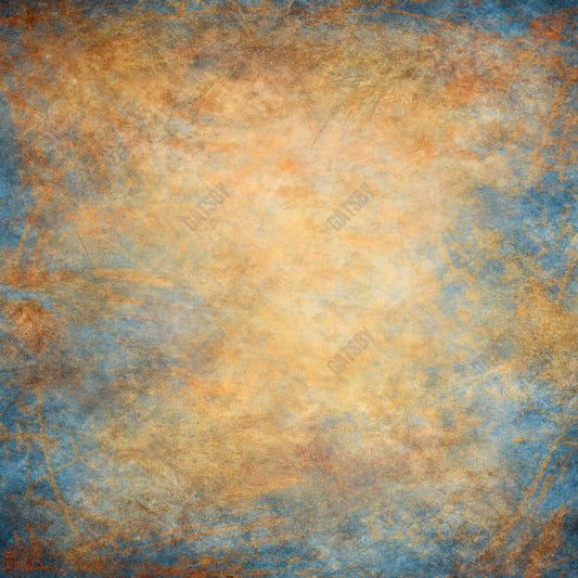 Gatsby Blue And Brown Vintage Abstract Texture Photography Backdrop Gbsx-00290