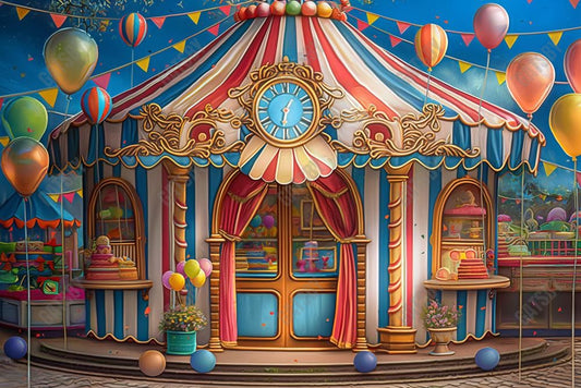 Gatsby Circus Shop Photography Backdrop GBSX-00079