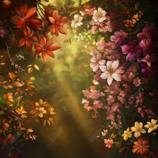 Gatsby Enchanting Vintage Botanica Forest Photography Backdrop Gbsx-01219