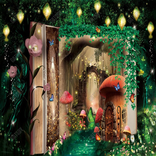 Gatsby Fairytale Enchanted Forest Photography Backdrop Gbsx-00610