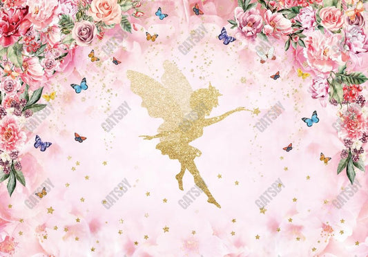 Gatsby Floral Fairy Photography Backdrop Gbsx-00483