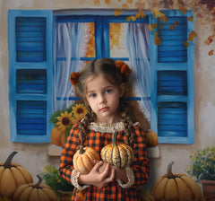 Gatsby Painting Fall Window Photography Backdrop Gbsx-00536