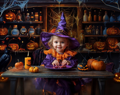 Gatsby Witch Workshop Photography Backdrop Gbsx-00634