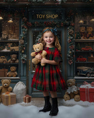 Gatsby Christmas Toy Shop Photography Backdrop Gbsx-00893