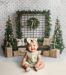 Boho Vintage Holiday Photography Backdrop GBSX-99660