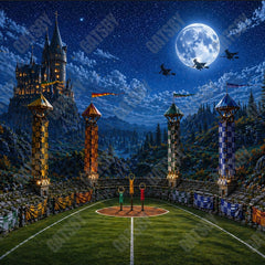 Gatsby Magical Wizard Arena Photography Party Backdrop GB_01309