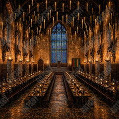 Gatsby Magical Wizard Hall Photography Party Backdrop GB_01310