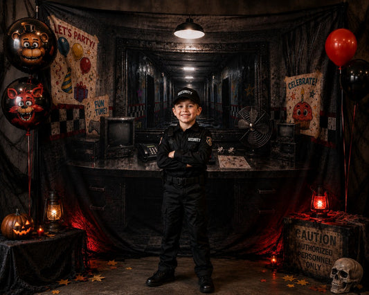 Gatsby Horror Control Room Photography Party Backdrop GB_01313