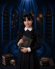 Gatsby Mystical Academy Library Photography Party Backdrop GB_01318
