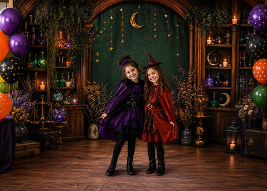 Gatsby Magical Potion Library Photography Party Backdrop GB_01330