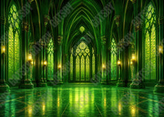 Gatsby Magical Emerald Hall Photography Party Backdrop GB_01332