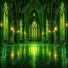 Gatsby Magical Emerald Hall Photography Party Backdrop GB_01332