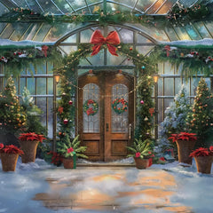 Gatsby Holly & Ivy Greenhouse Photography Backdrop Gbsx-00212